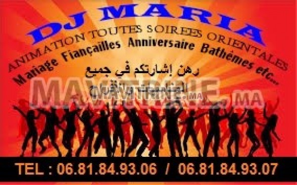 DJ MARIA POUR TOUS LES OCASIONSديدجي ماريا لجميع المناسبات