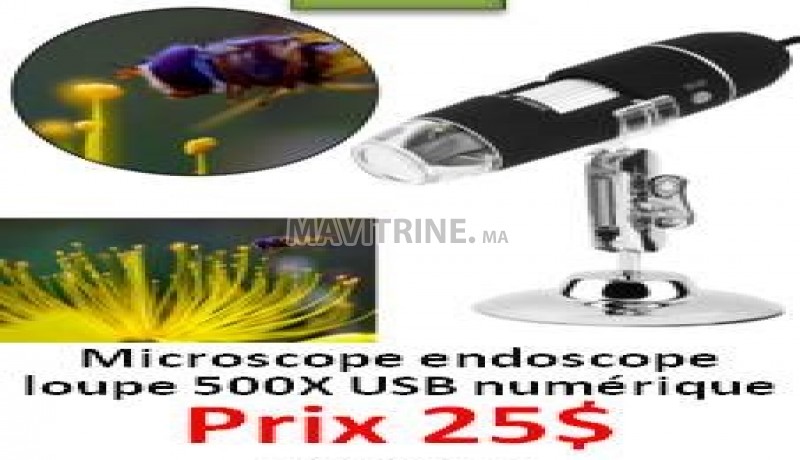 microscope 500x avec enregistreur vidéo HD