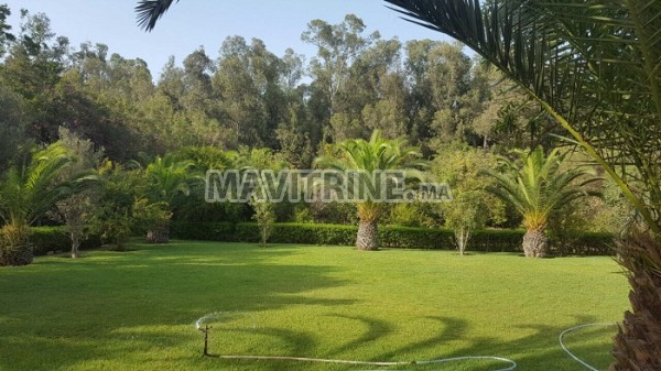 splendide villa de maître de 4000m² à bouskoura