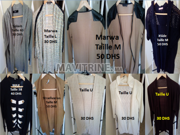 Vêtements de marque à vendre