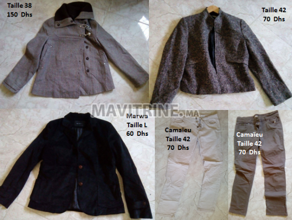 Vêtements de marque à vendre