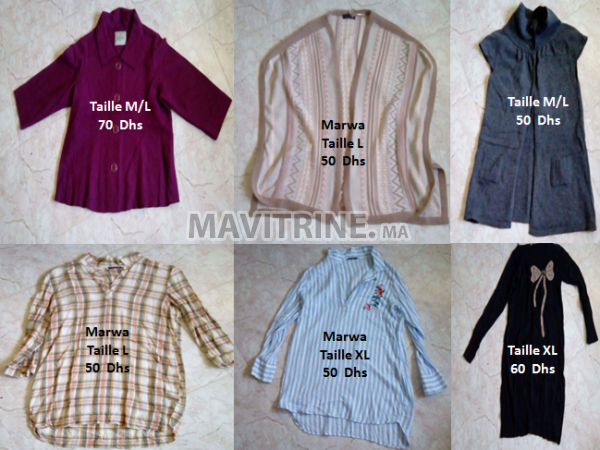 Vêtements de marque à vendre