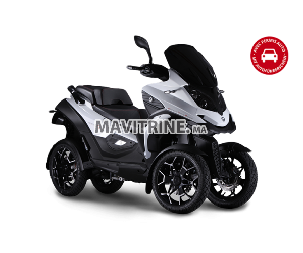 Quadro 350cc avec 4 roue  350cc  avec permis de voiture B