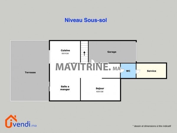 Villa 420m2 sur 3 niveaux à vendre – Florida