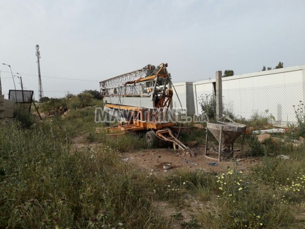 grue montage rapide 25m fleche galvanisé