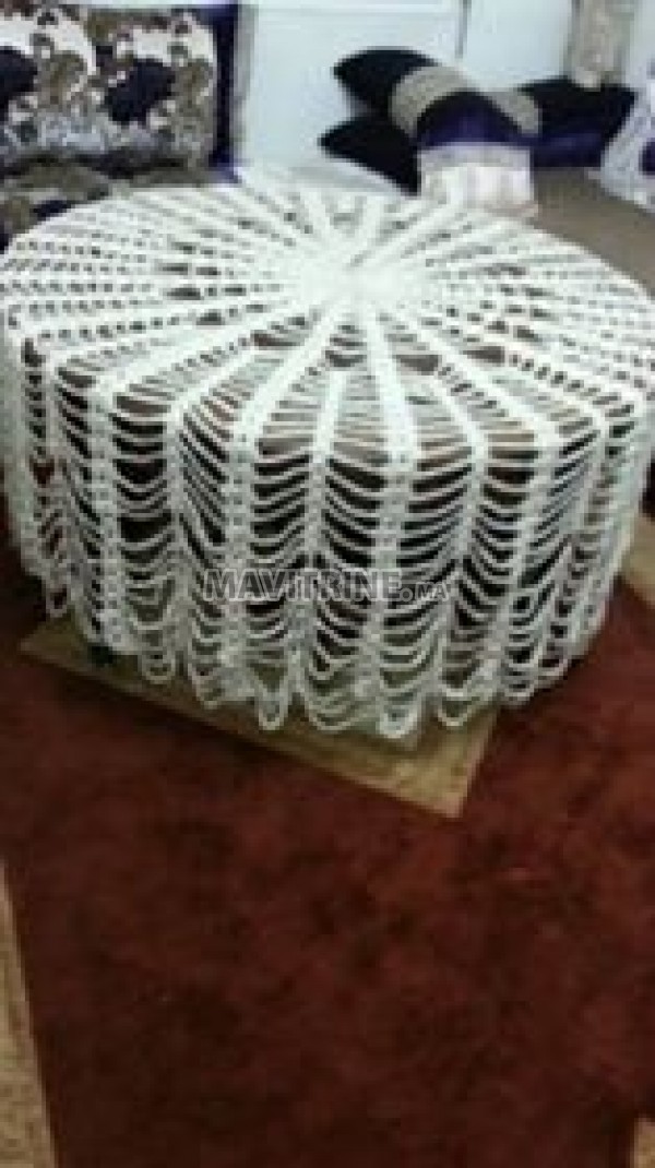 VENTE NAPPE DE TABLE AU CROCHET