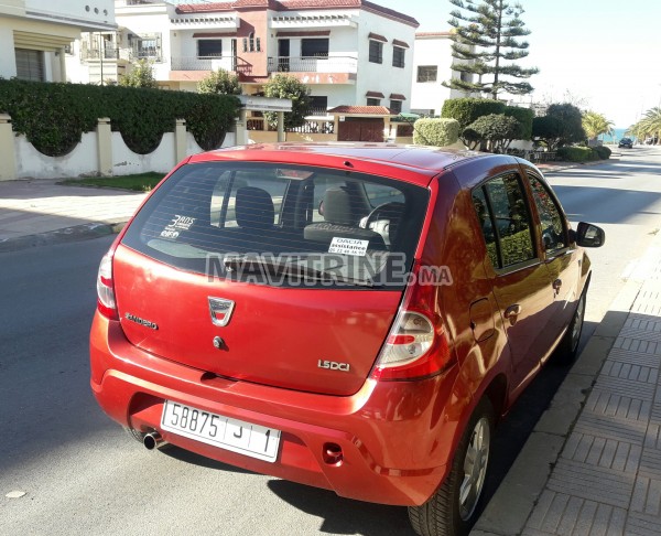 Vente voiture Dacia Sandero