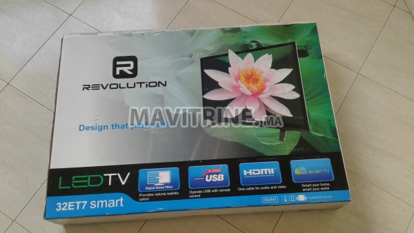 TV Révolution smart et récepteur intégré 32 Neuf