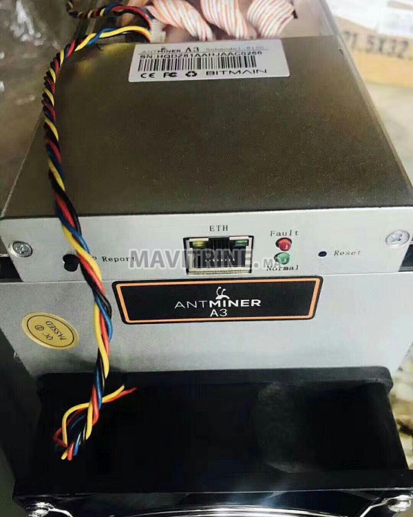 Antminer A3 Miner - Siacoin Blake(2b) - 815 GH/s