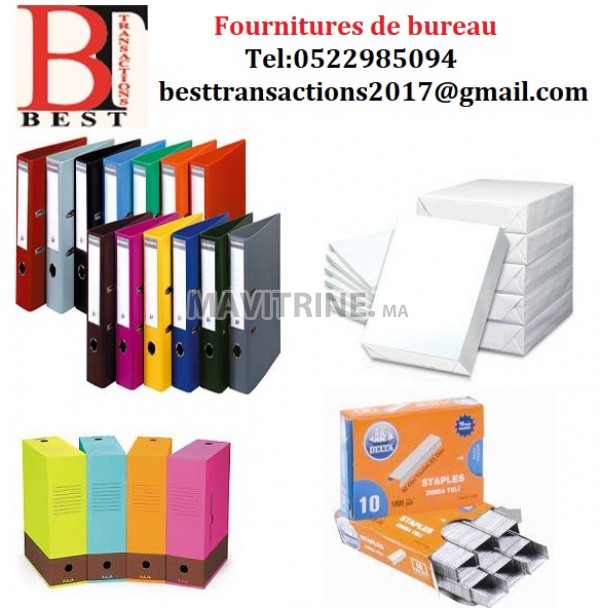 fournitures de bureau