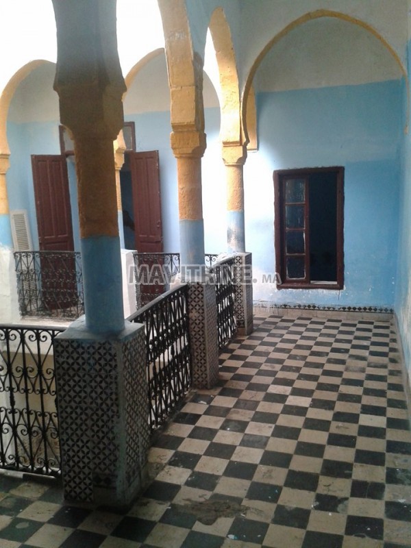 maison sous forme d'un Riad