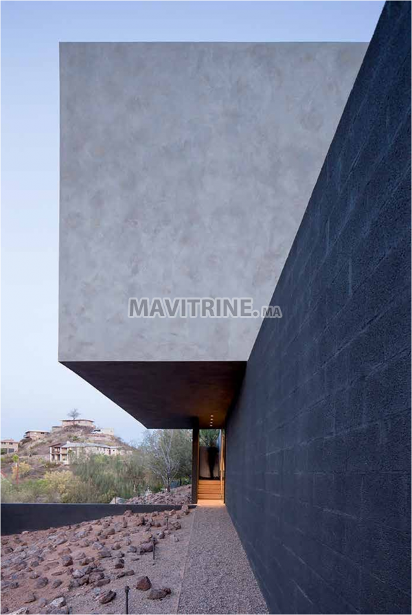 La beauté du béton ciré, pour un intérieur... chic