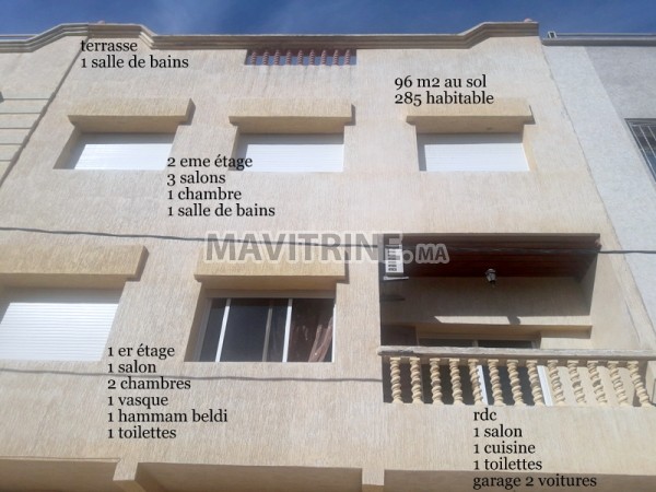 maison de 230 m2 a sidi hajji