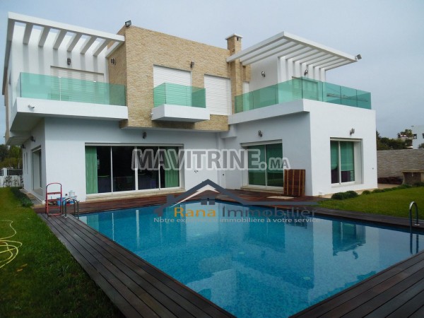 Villa magnifique et moderne en location vide à souissi