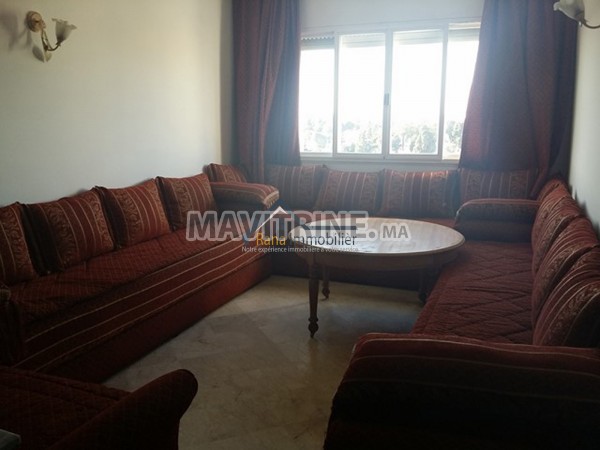 Location d'un bel appartement meublé à Agdal Rabat