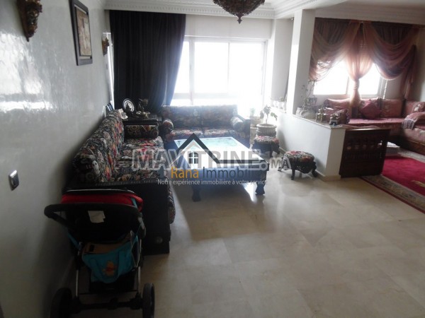 Appartement meublé de 140m² a louer sur Rabat Centre