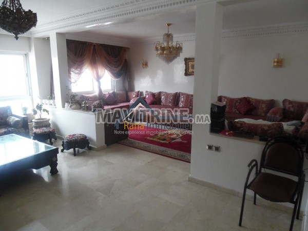 Appartement meublé de 140m² a louer sur Rabat Centre