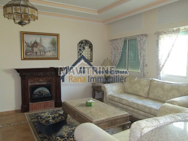 Location Appartement meublé RdC sur Sid Abed Rabat