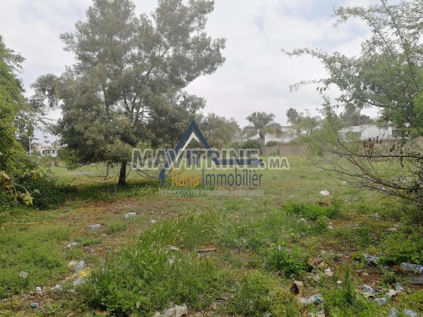 Terrain zone villa 2100m² AMBASSADEURS Rabat