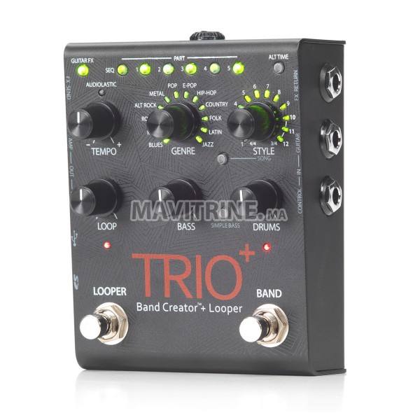 Pédale à effet neuve: Digitech trio+ band creator