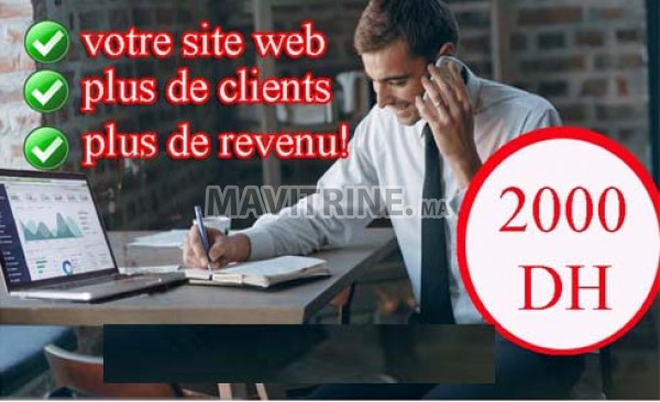 creation site web profetionnelle a bas prix