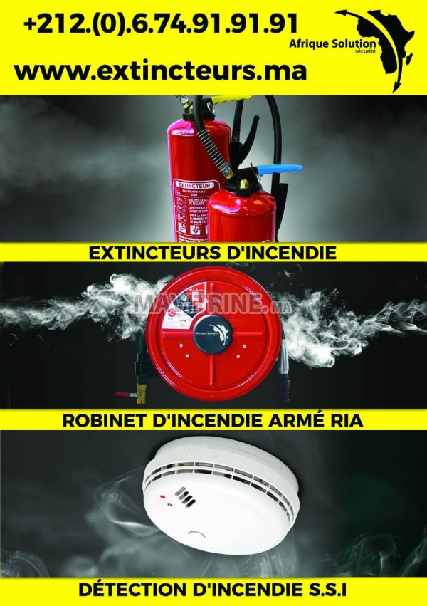 Maroc Robinet d'incendie armée (RIA)