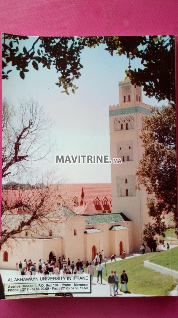 un livre qui consiste l'université d'ifrane