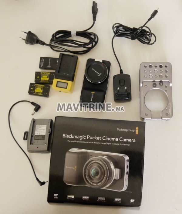 Blackmagic design pocket camera BMPCC - Raw camera