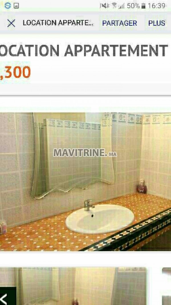 Appartement meublé en location. Longue durée