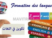 Photo de l'annonce: formation des langues
