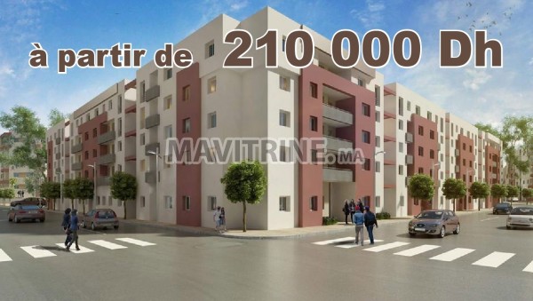 Des appartements à sidi rahal à partir de 50 m²