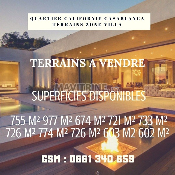 Terrains à vendre: 10 lots de villas