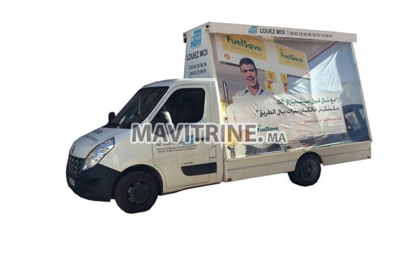 Marketing sur des Camions publicitaire dans tout le Maroc