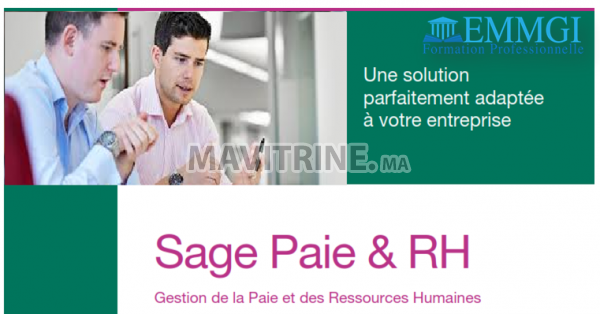 Formation SAGE PAIE & RH en 1 Mois de pratique.