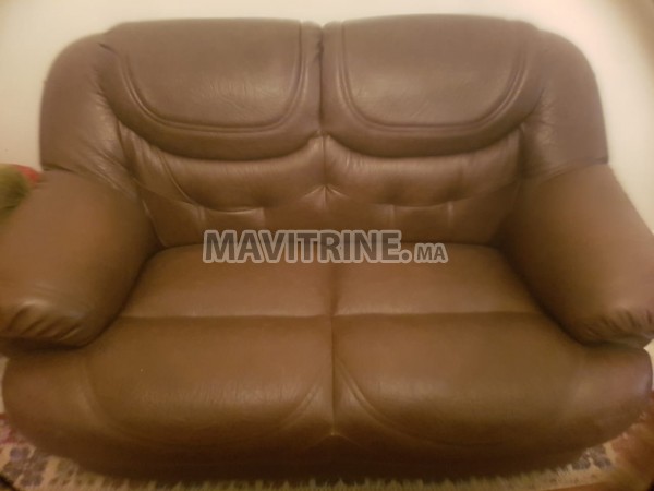 Fauteuil en simili cuir