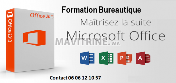 Formation "Bureautique & PACK Office", Prix Imbattable 400 Dhs