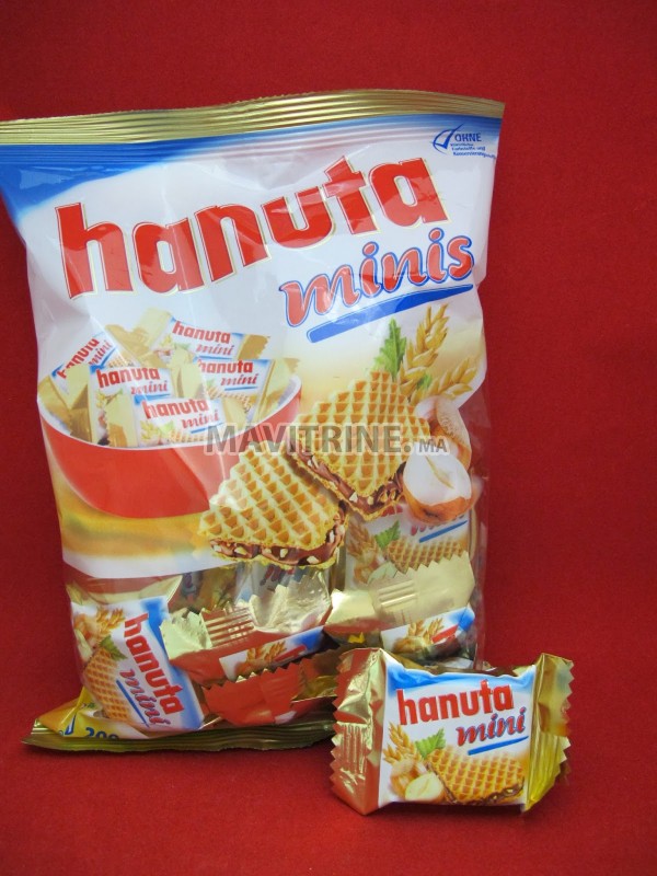 Hanuta chocolat pour l'exportation