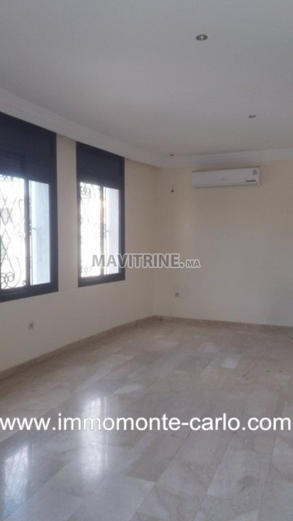 Location Villa haut standing au quartier  Souissi RABAT