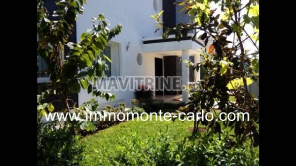 Villa neuve avec piscine à louer à Hay Riad RABAT