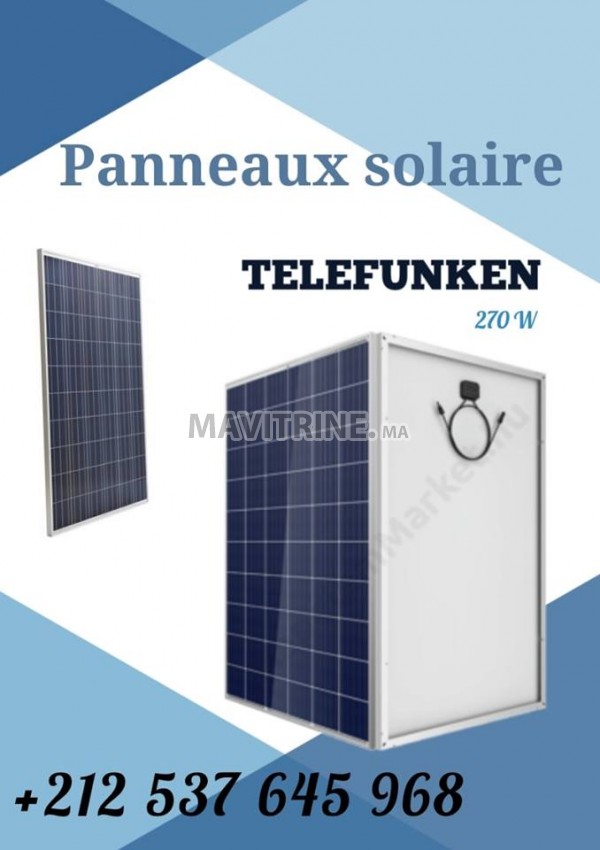 TOMMATECH Panneau solaire 270 W