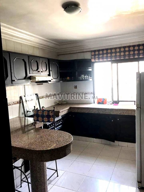 joli appartement bien meublé à 2 mars casa