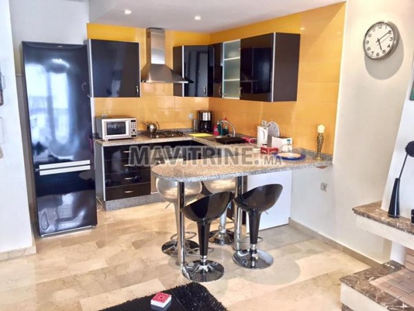 appartement de luxe bien équipé à centre de tanger