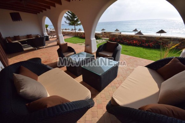 Location villa de lux pied dans l'eau marina smir