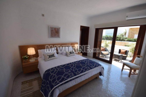 Location villa de lux pied dans l'eau marina smir