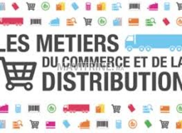 Prés-vendeurs dans le domaine de distribution