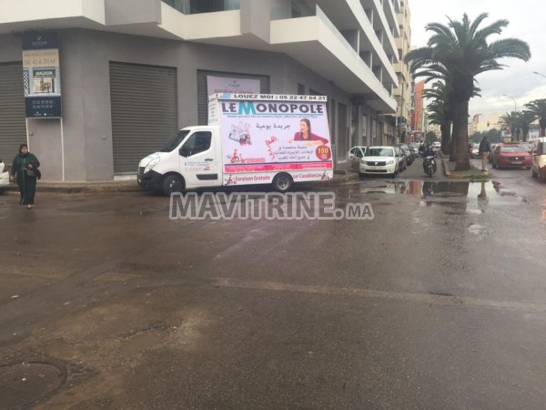 faire des publicités sur des camion du publicitaire