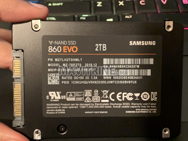 Samsung 860 EVO Basic 2TB - Disque SSD