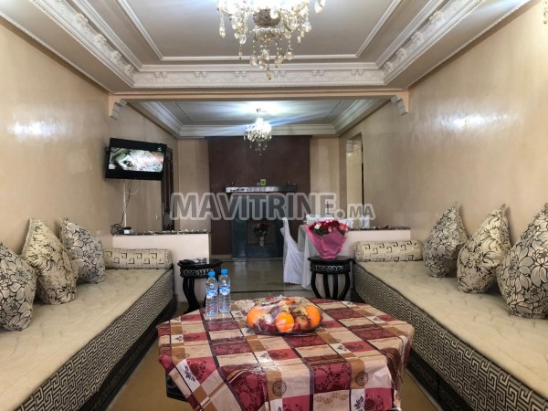 appartement à louer de deux chambres en plein marrakech