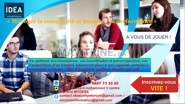 formation jeunes lauréats et chercheurs d'emploi