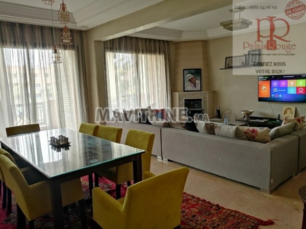 Splendide appartement 206 M2 avec piscine à vendre Marrakech